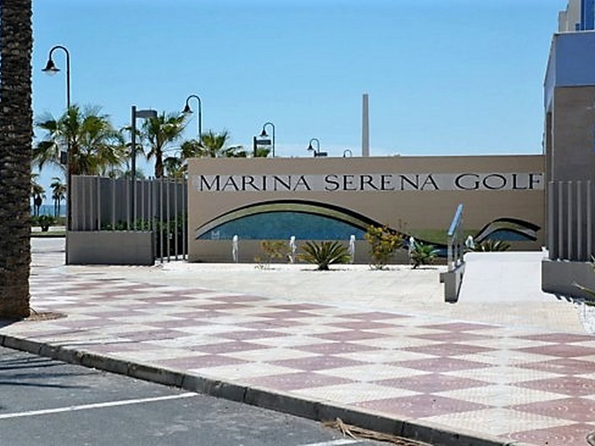 First beach line, Complex Marina Serena Golf