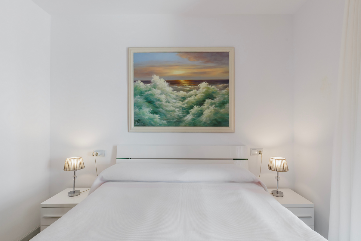 Extraordinario apartamento con jardín en 1ª línea de playa, Complejo Marina Serena Golf