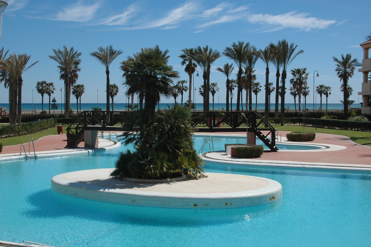 Atico, Complejo “Villa Romana”, 1ª Línea de playa, Urb. Playa Serena Sur