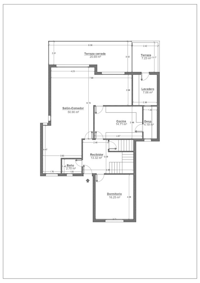 Villa con grande potenziale a Costacabana (Almería)