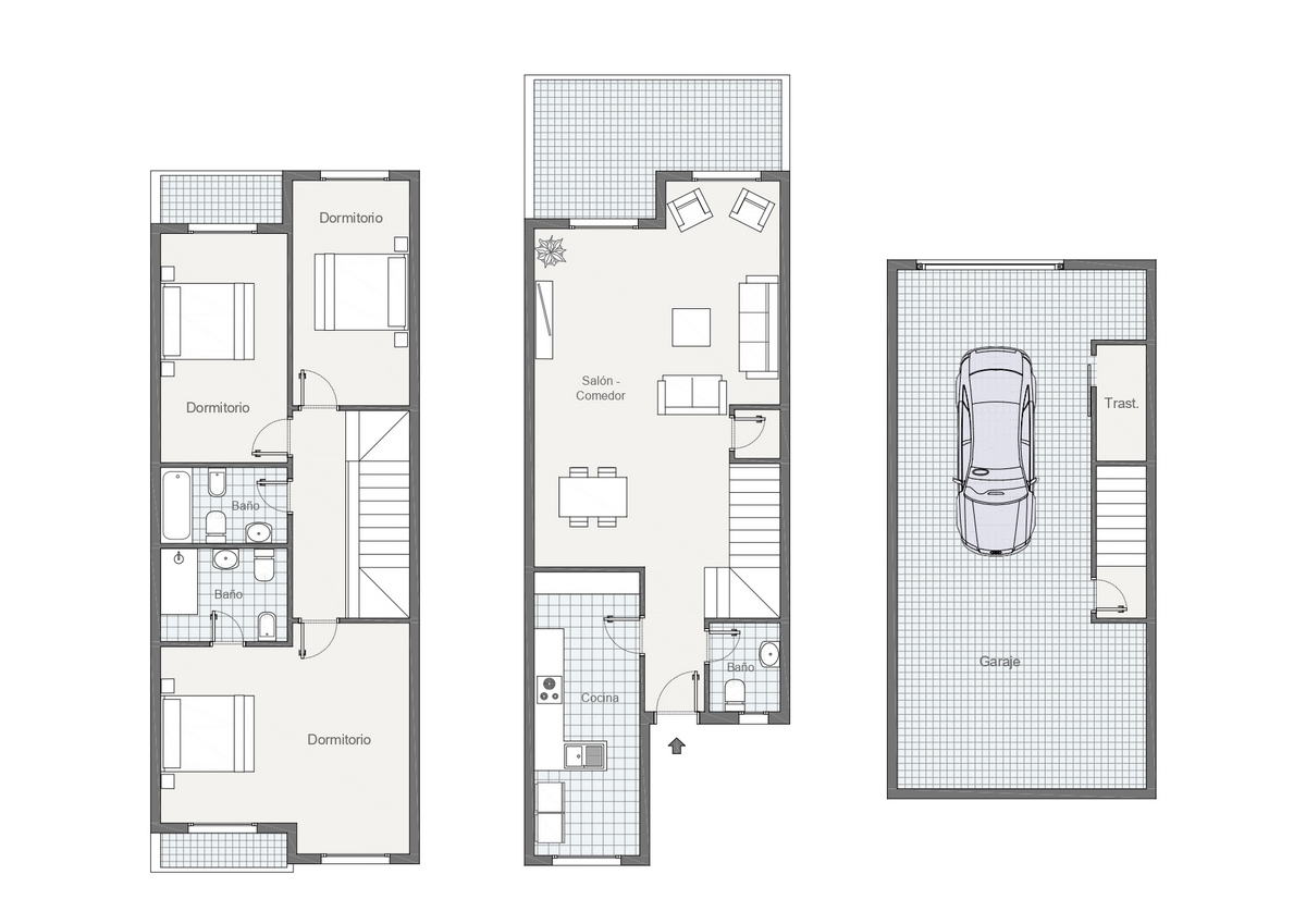 Moderno dúplex listo para entrar a vivir