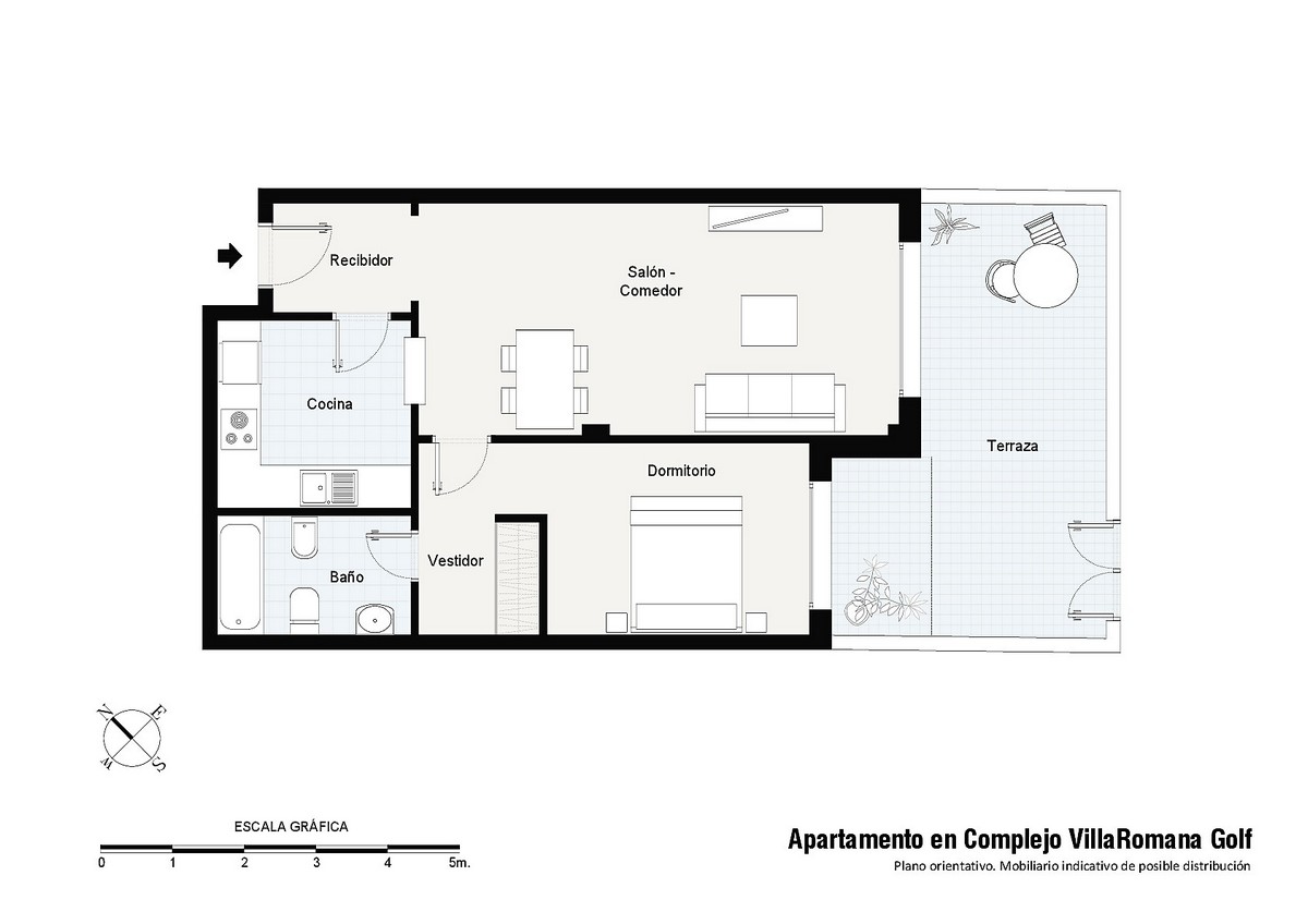 Villa Romana Golf Complex, ground floor apartment ready to move into