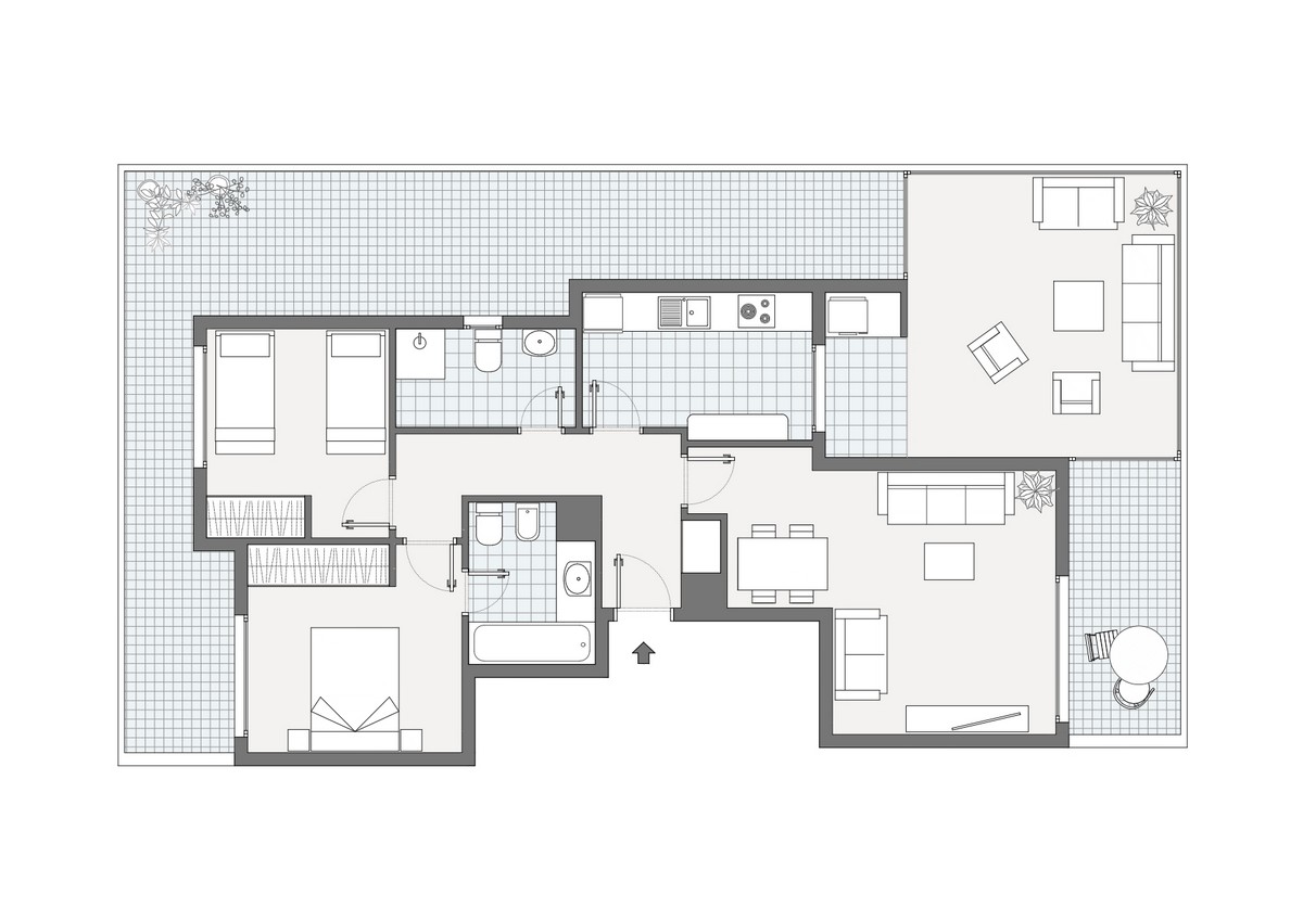 Beeindruckendes Penthouse in der Wohnanlage Agua Serena, 2. Strandlinie