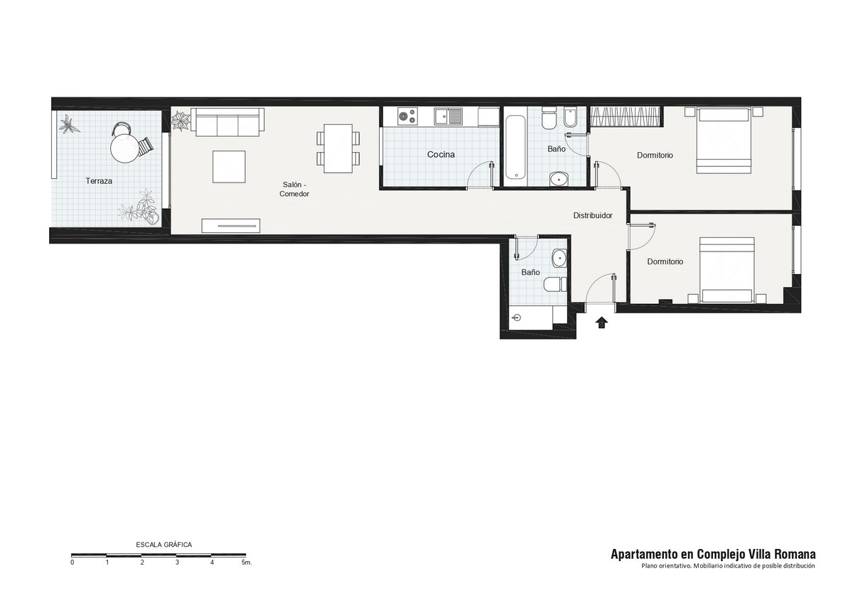 Complexe Villa Romana Golf, appartement exclusif au rez-de-chaussée prêt à emménager