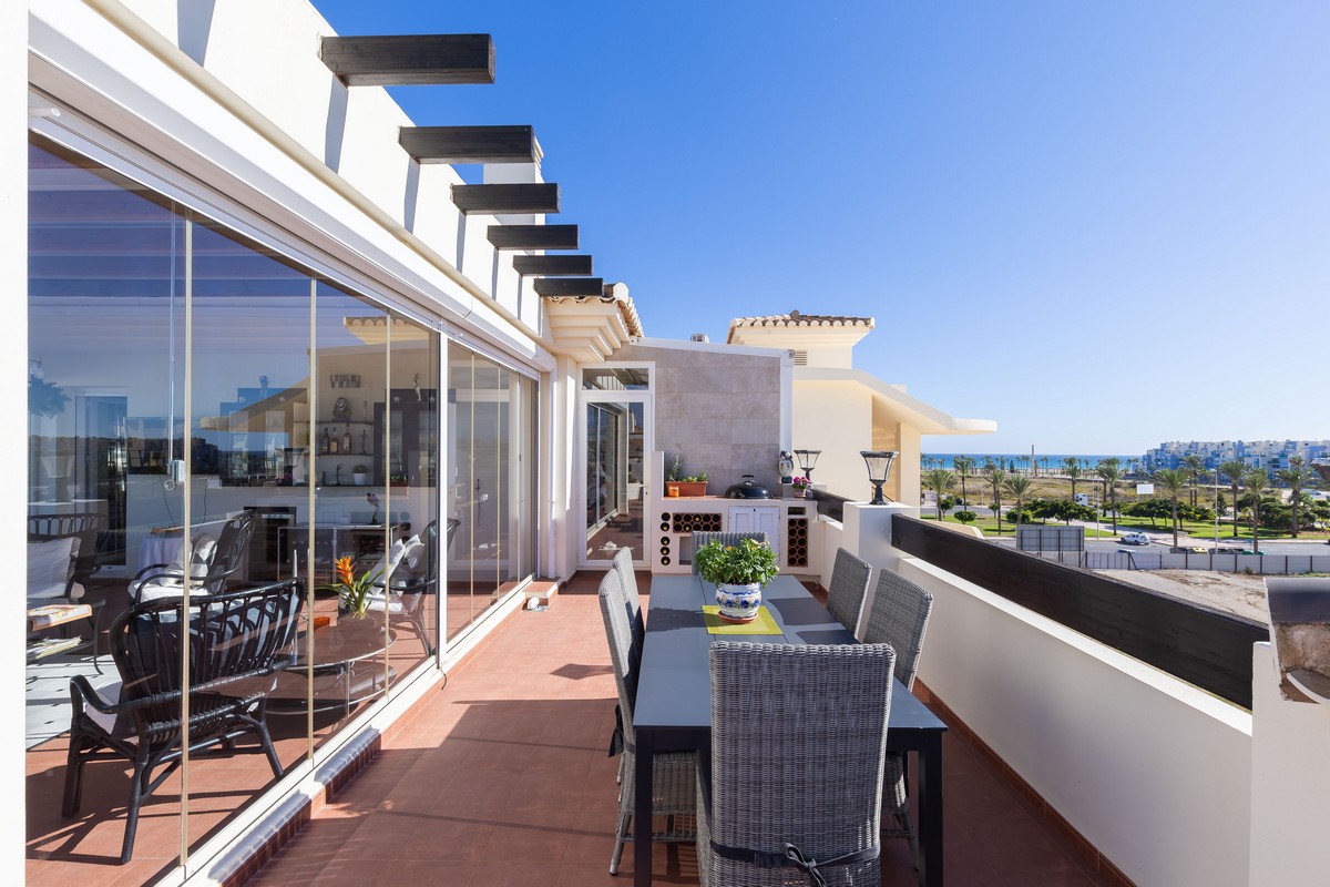 Spectaculaire penthouse en deuxième ligne de plage, Complexe Vereda Golf FII