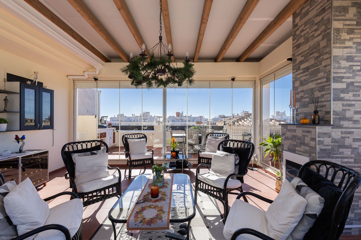 Spectaculaire penthouse en deuxième ligne de plage, Complexe Vereda Golf FII