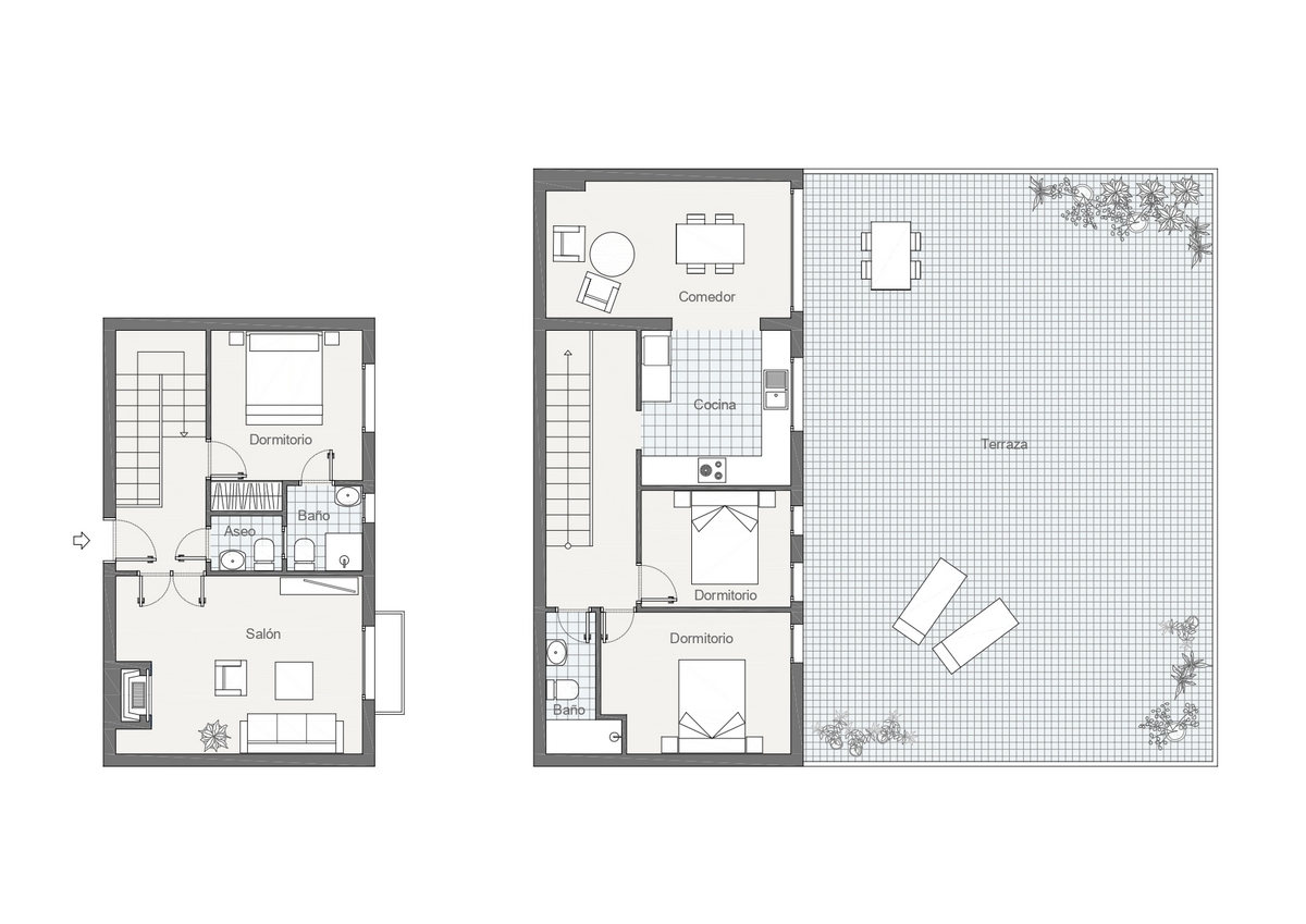 Chalet adosado con vistas espectaculares en Eníx