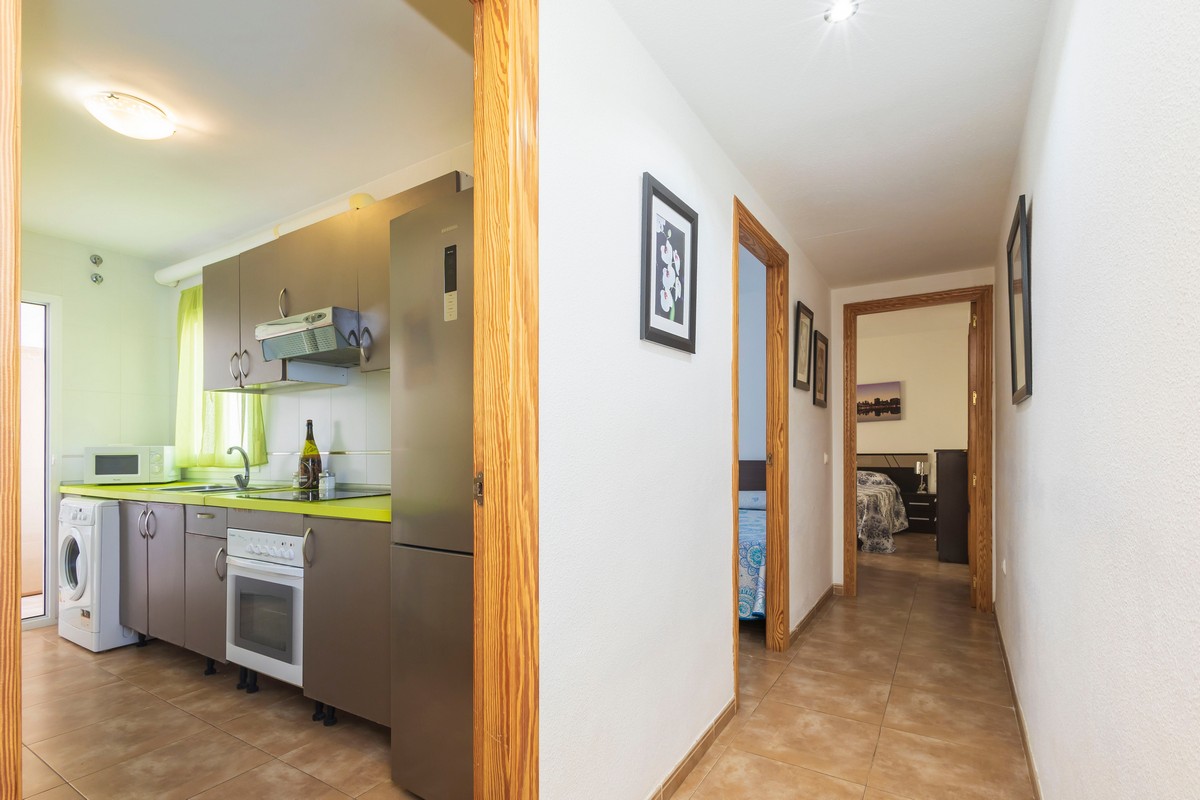 Bright penthouse with a terrace, close to the beach