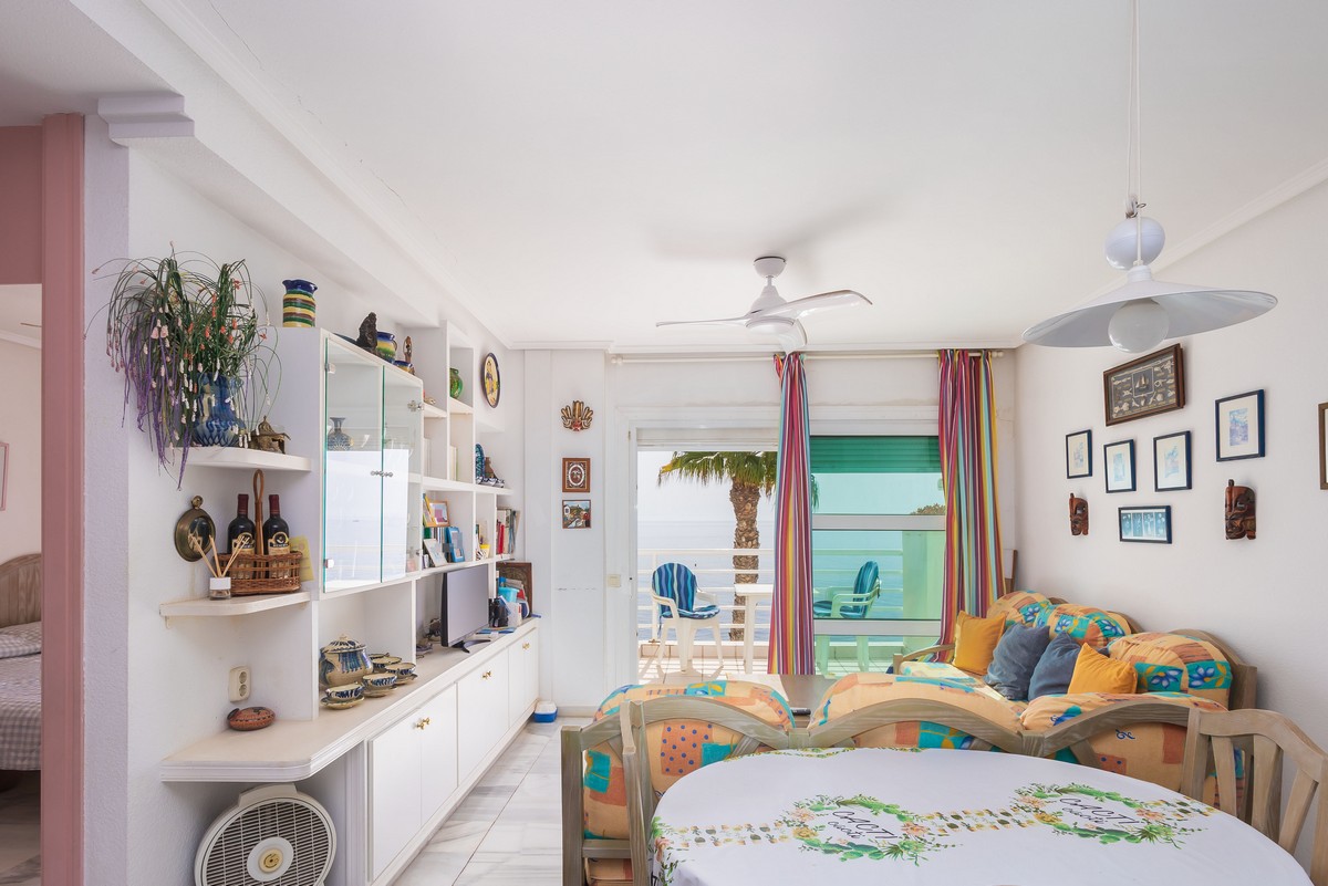 Wohnung in erster Strandreihe neben der Castillo Santa Ana